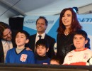 “El nuestro es un proyecto que acompañó el esfuerzo y trabajo de millones de argentinos”, afirmó la Presidenta