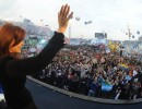 La Presidenta participó de un acto en Velez