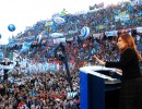 La Presidenta participó de un acto en Velez