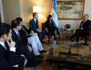 Cristina Fernández se reunió con el CEO de Exxon