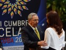 La Presidenta participó de la inauguración de la II Cumbre de la CELAC en Cuba