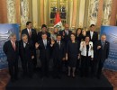 La Presidenta asistió a la asunción de Ollanta Humala en Perú