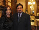 Cristina Fernández recibió al gobernador de Misiones