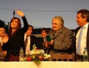 “El camino es la unidad”, aseguró Cristina Fernández al dejar inaugurado el tren que une Argentina y Uruguay