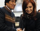 Cristina Fernández y Evo Morales inauguraron el Gasoducto Juana Azurduy