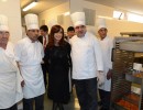 Cristina Fernández inauguró el nuevo comedor de Casa Rosada