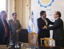El jefe de Gabinete se reunió con el ministro de Infraestructura de Chile 