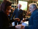 La unidad es el único camino para poder seguir creciendo, afirmó la Presidenta en un acto junto a su par de Uruguay, José Mujica