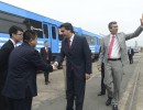 Arribó al país el primer tren del plan de renovación total de la línea Sarmiento