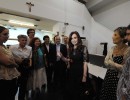 La Jefa del Estado saludó a periodistas acreditados en la Casa Rosada