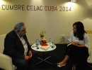 En La Habana, la Presidenta mantuvo una reunión bilateral con su par de Uruguay, José Mujica