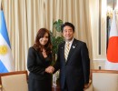 La Presidenta se reunió con el Primer Ministro de Japón y con el titular de la OMC en San Petersburgo 