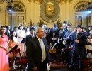 La Gran Orquesta de Instrumentos Andinos tocó en el ciclo Música en el Salón Blanco