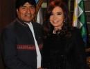 Cristina Fernández asistió a cena en su honor en Bolivia